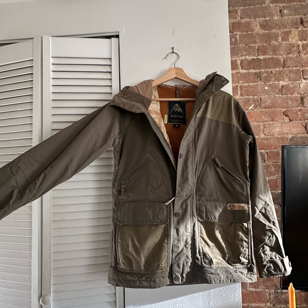 Burton Olive Jacket - Small